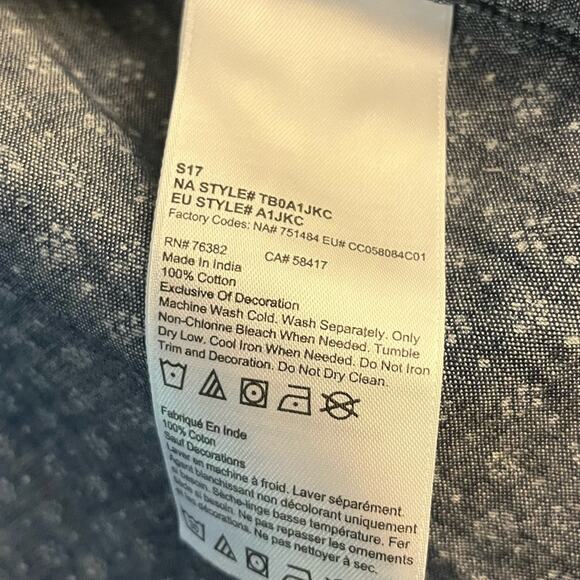 Timberland Chambray Slim Fit Shirt - Picture 3 of 3